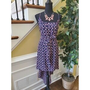 Truth NYC Size L Dress Hi-Low Multi-Color